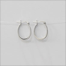 Load image into Gallery viewer, Sterling Silver 5mm hoop earrings
