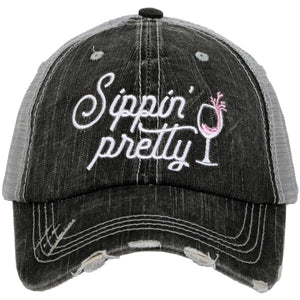 Trucker Hat - Sippin' pretty